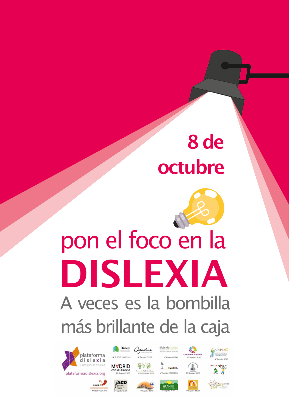 Octubre: mes de la dislexia